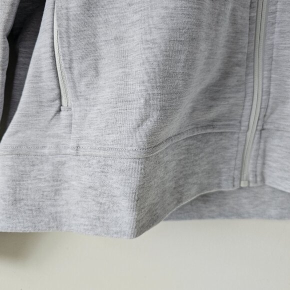 NWT LULULEMON HULS Heathered Grey City Sweat Full Zip Hoodie Men's XL, XXL - Picture 5 of 10